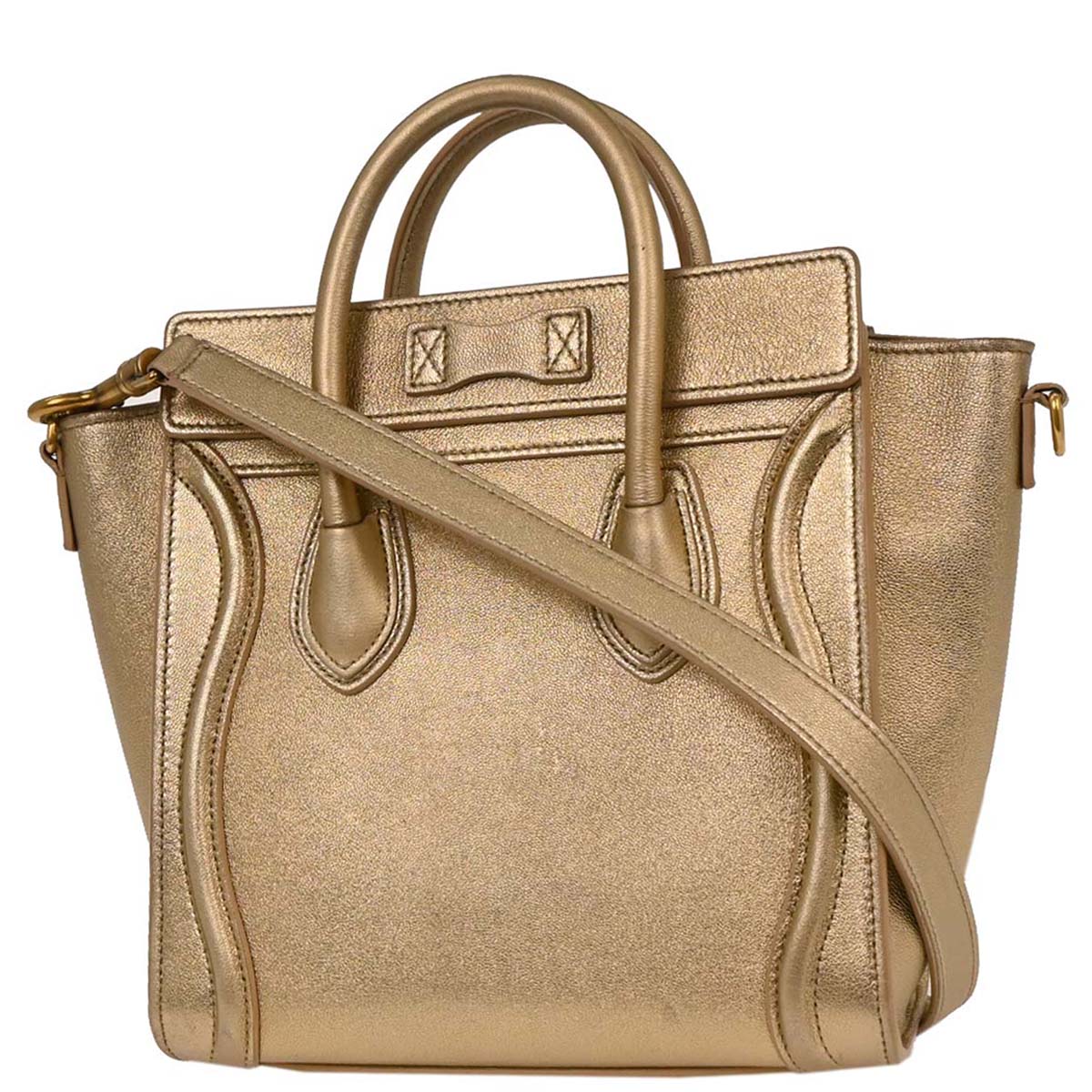 Celine 2018 Nano Luggage Tote Bag