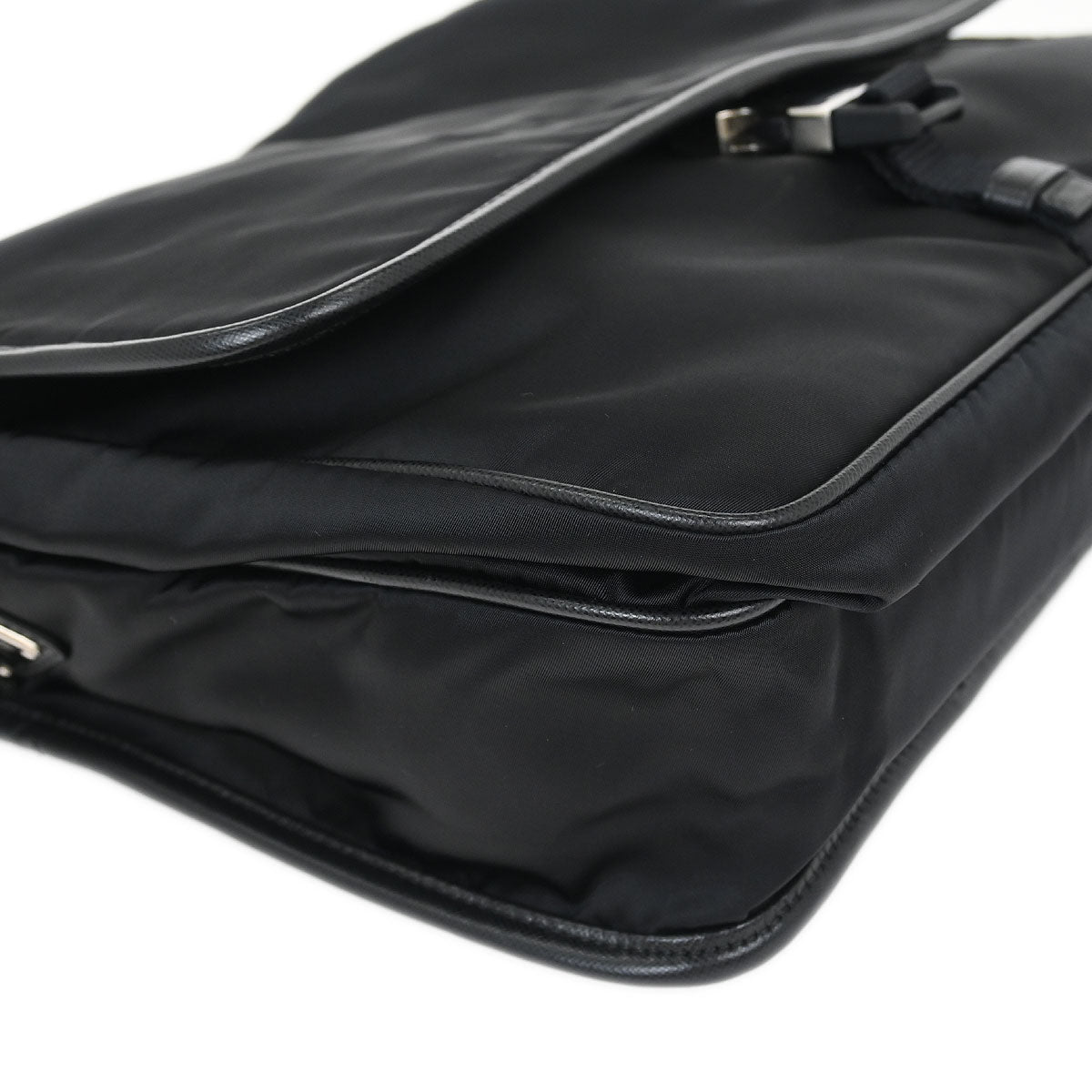Prada Black Nylon Shoulder Bag