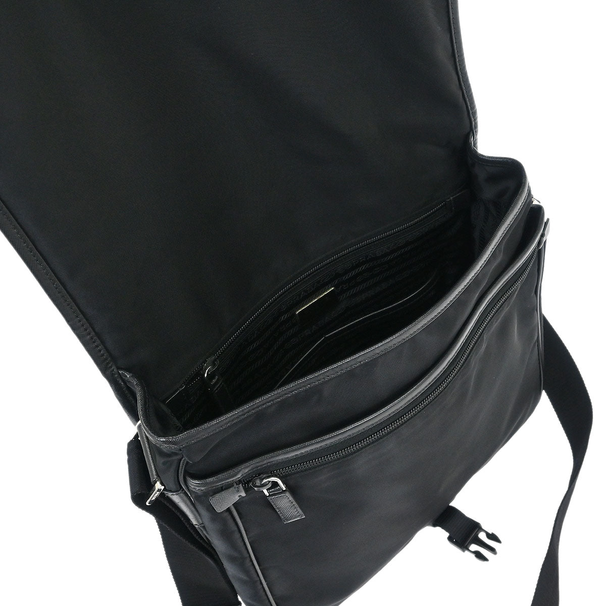 Prada Black Nylon Shoulder Bag
