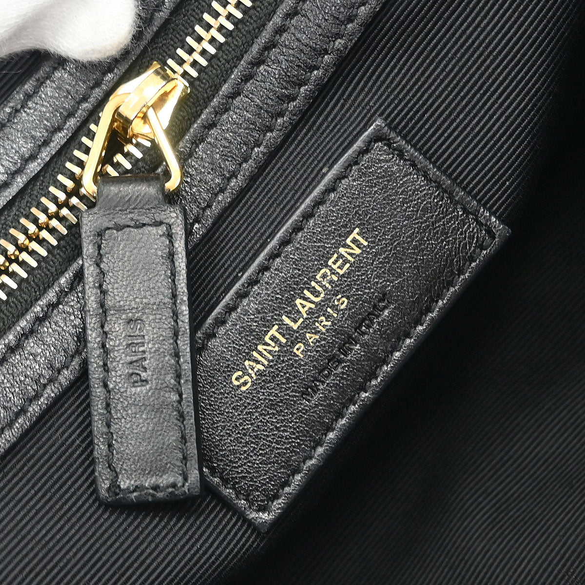 Saint Laurent Brown Velvet Backpack
