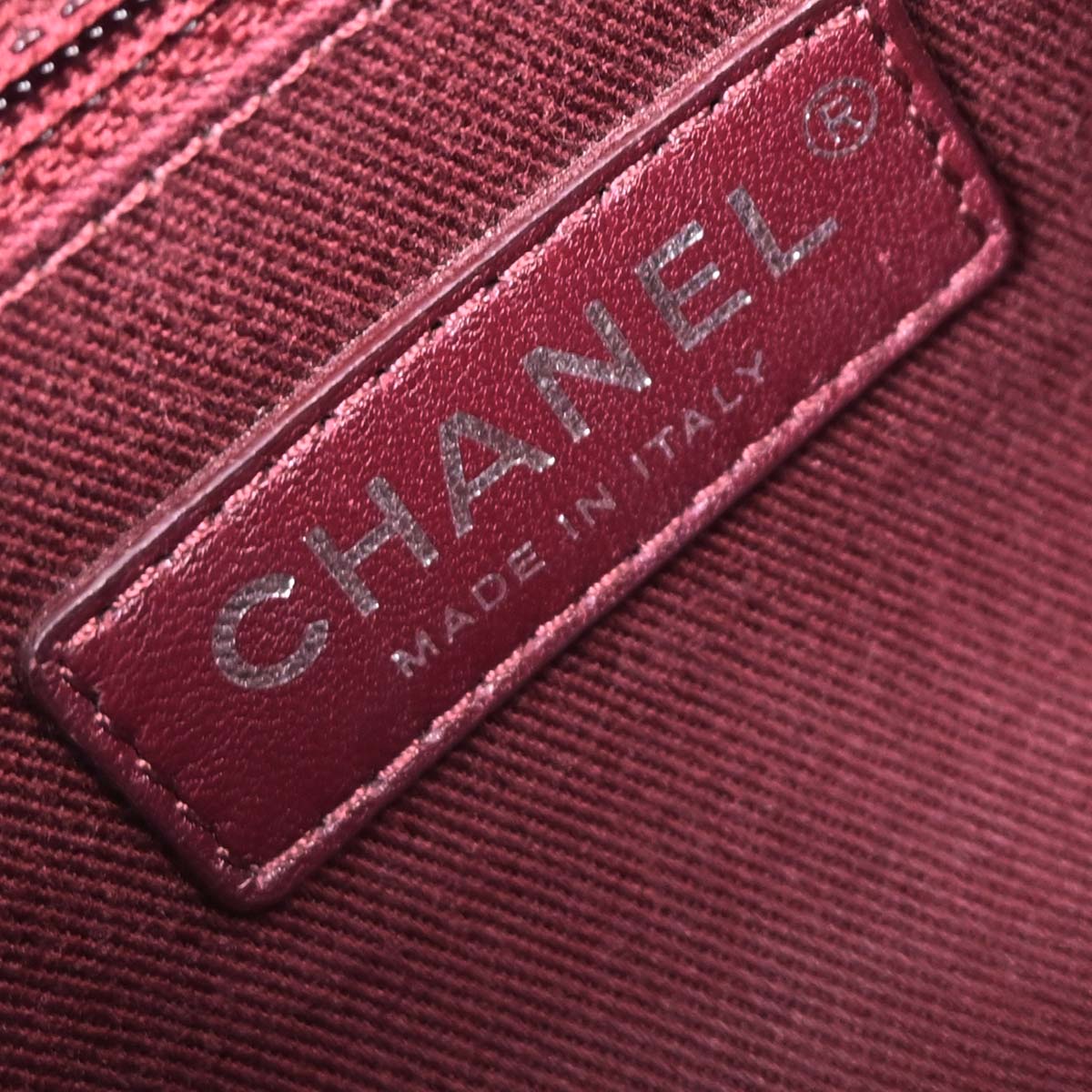 Chanel Bordeaux Calfskin Paris-Edinburgh Coco Sporran Flap Bag