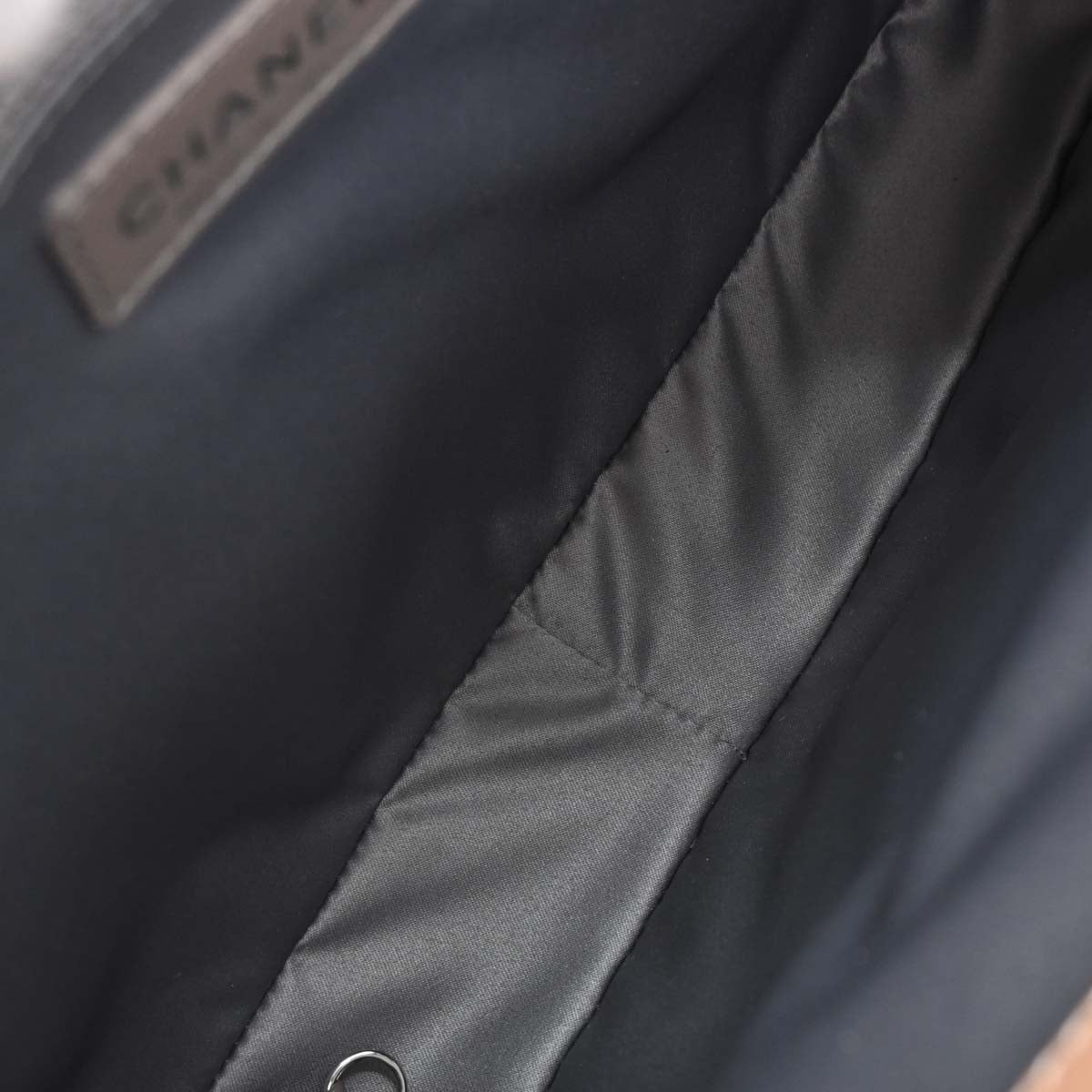 Chanel Pink Beige Caviar Grand Shopping Tote GST Chain Handbag