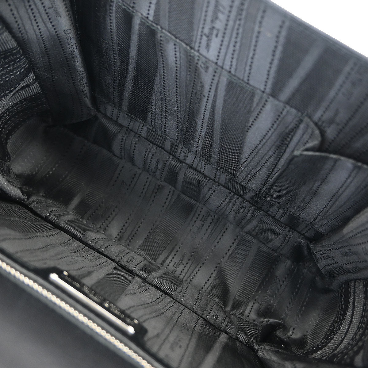 Salvatore Ferragamo Black Vara 2way Shoulder Handbag