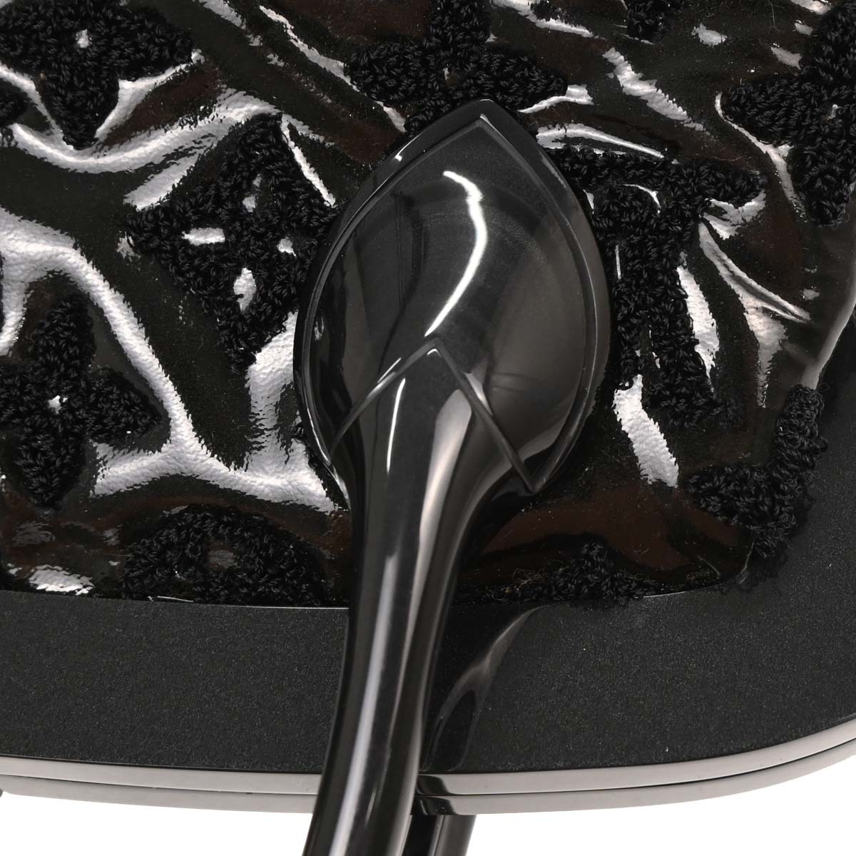 Louis Vuitton Black Monogram Fascination Lockit BB Handbag M40604