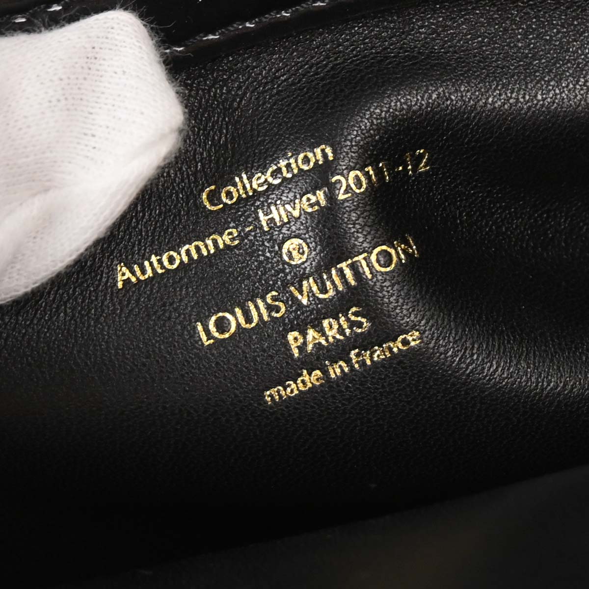 Louis Vuitton Black Monogram Fascination Lockit BB Handbag M40604