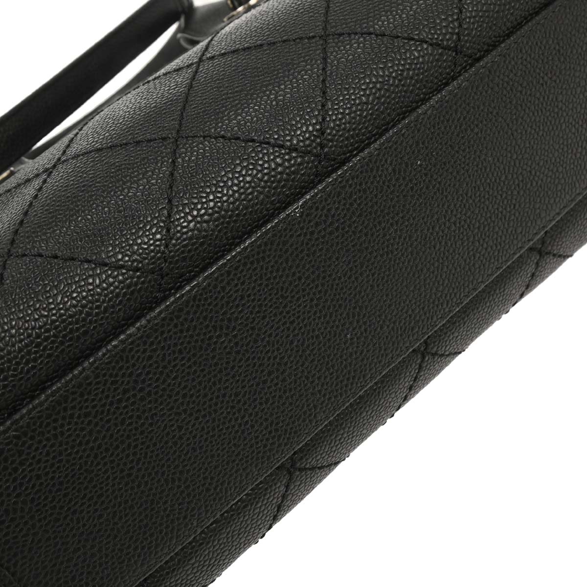 Chanel Black Caviar Bowling Bag