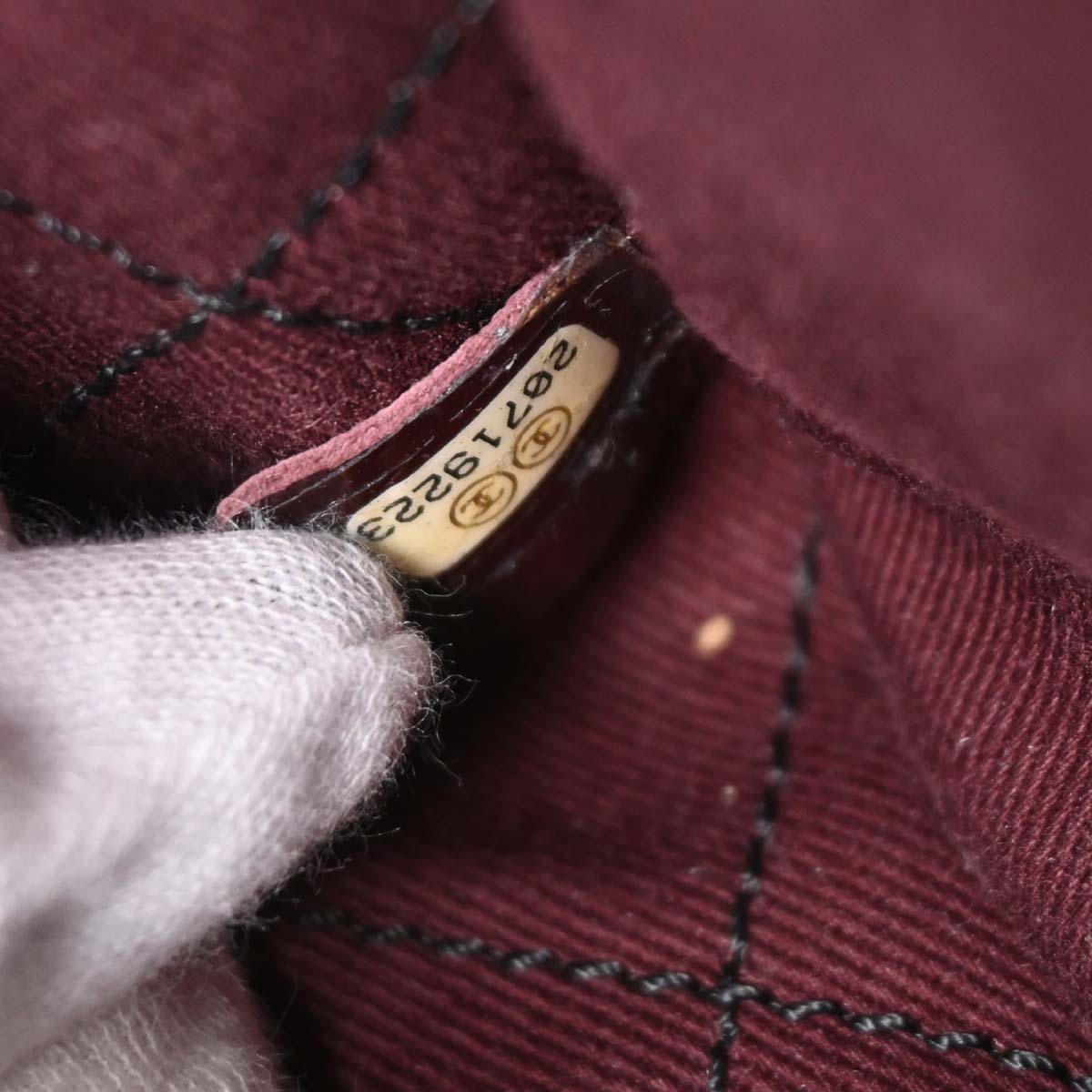 Chanel Black Caviar Bowling Bag