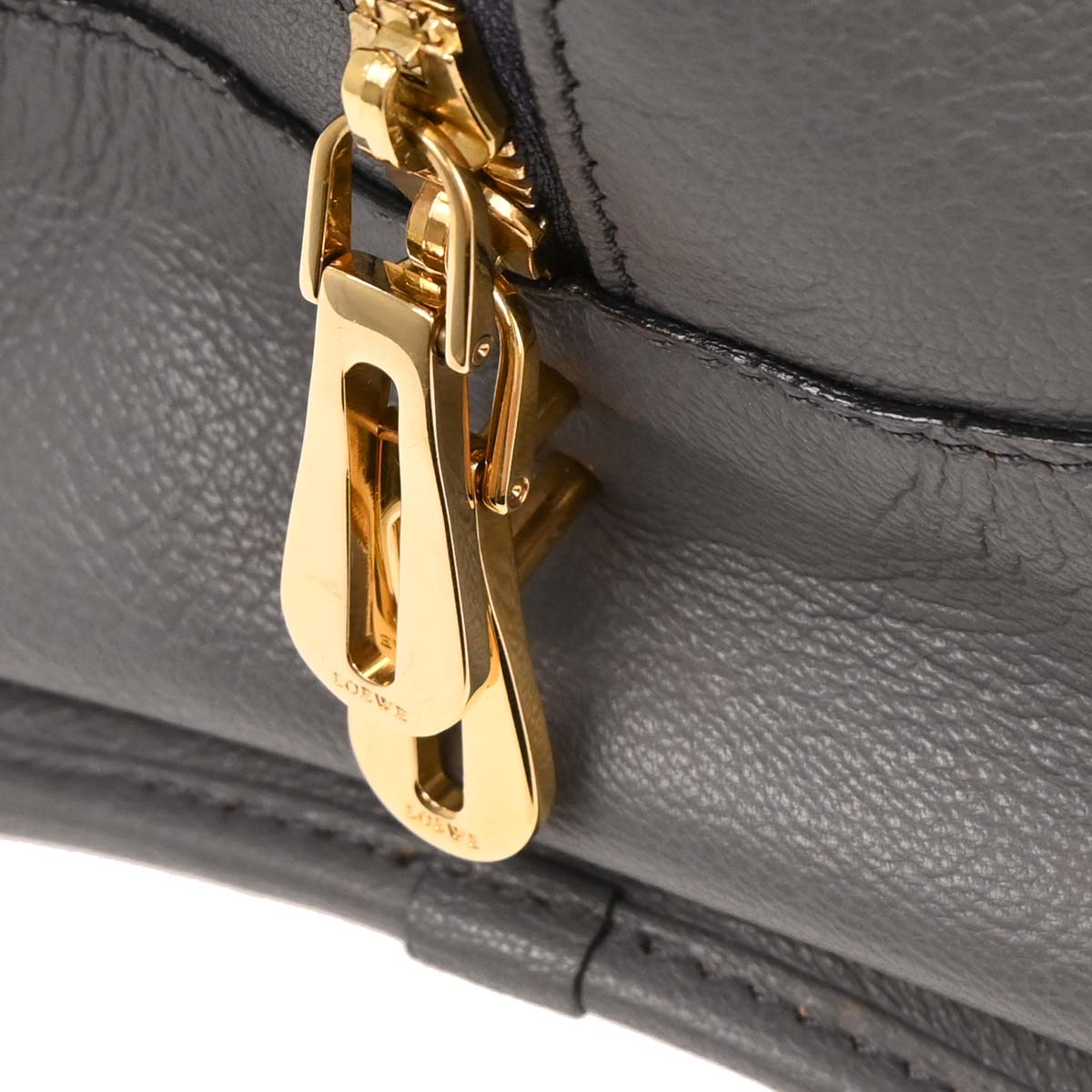 Loewe Gray Amazona 36 Handbag
