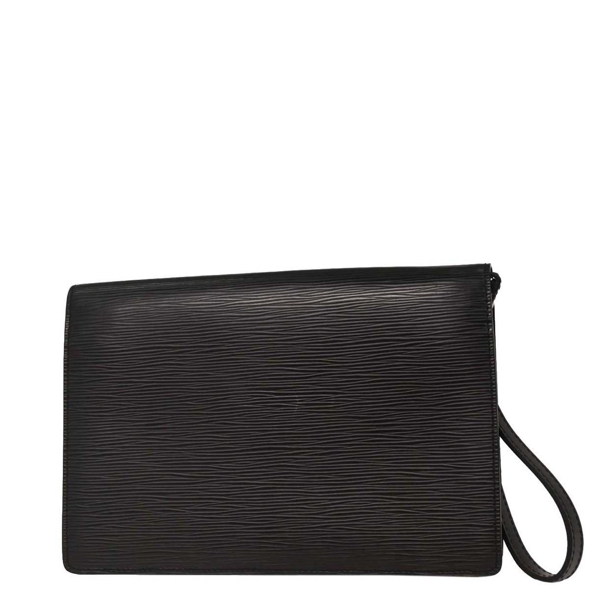 Louis Vuitton Black Epi Pochette Sellier Dragonne Clutch M52762