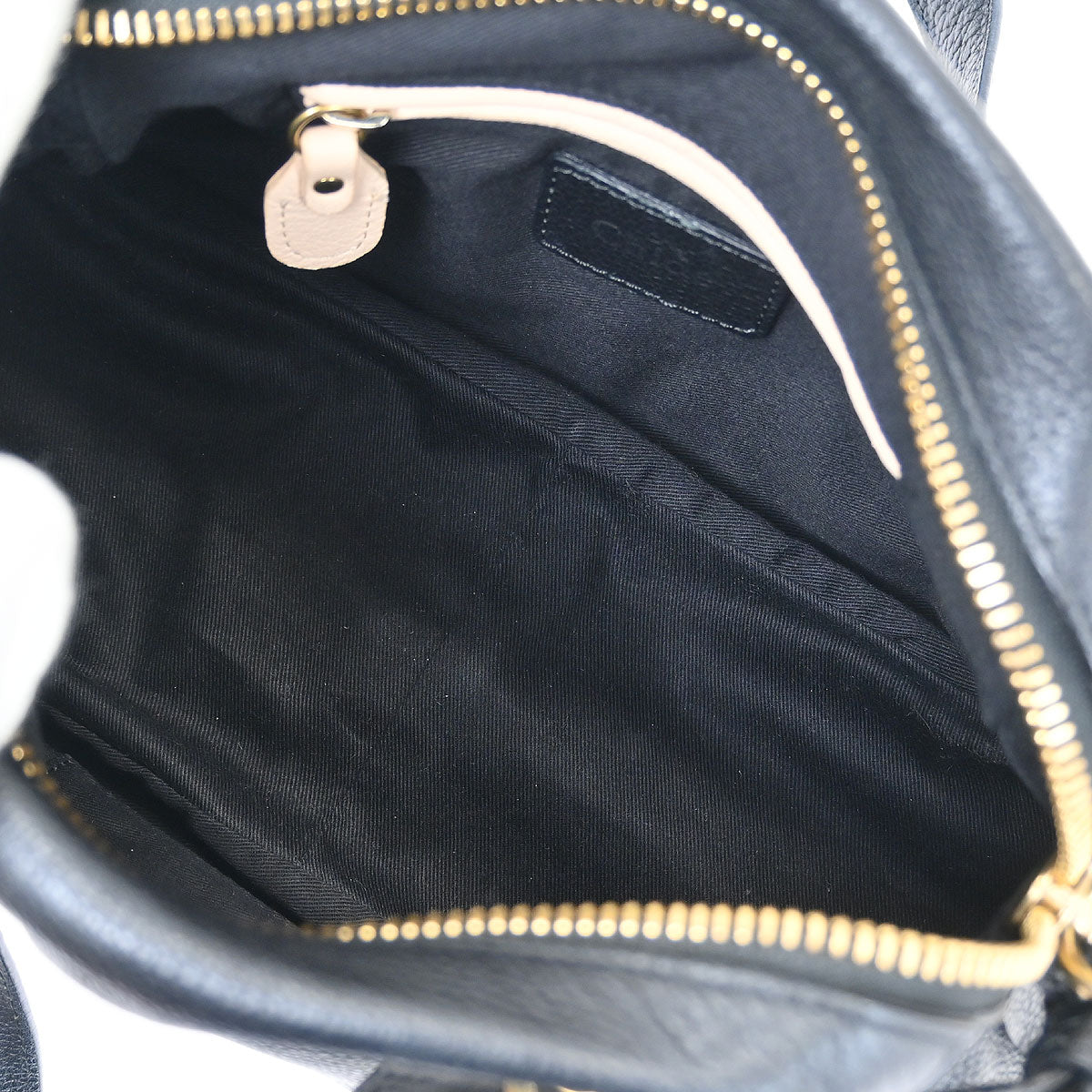 Chloe Black Paraty 2way Shoulder Handbag