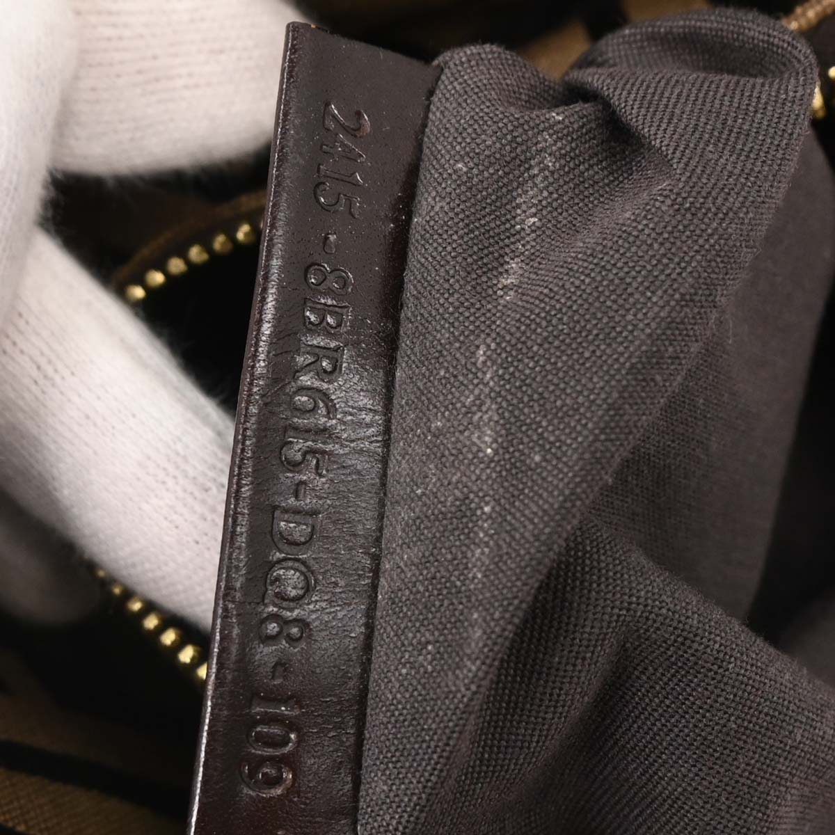 Fendi Gold Zucca Handbag