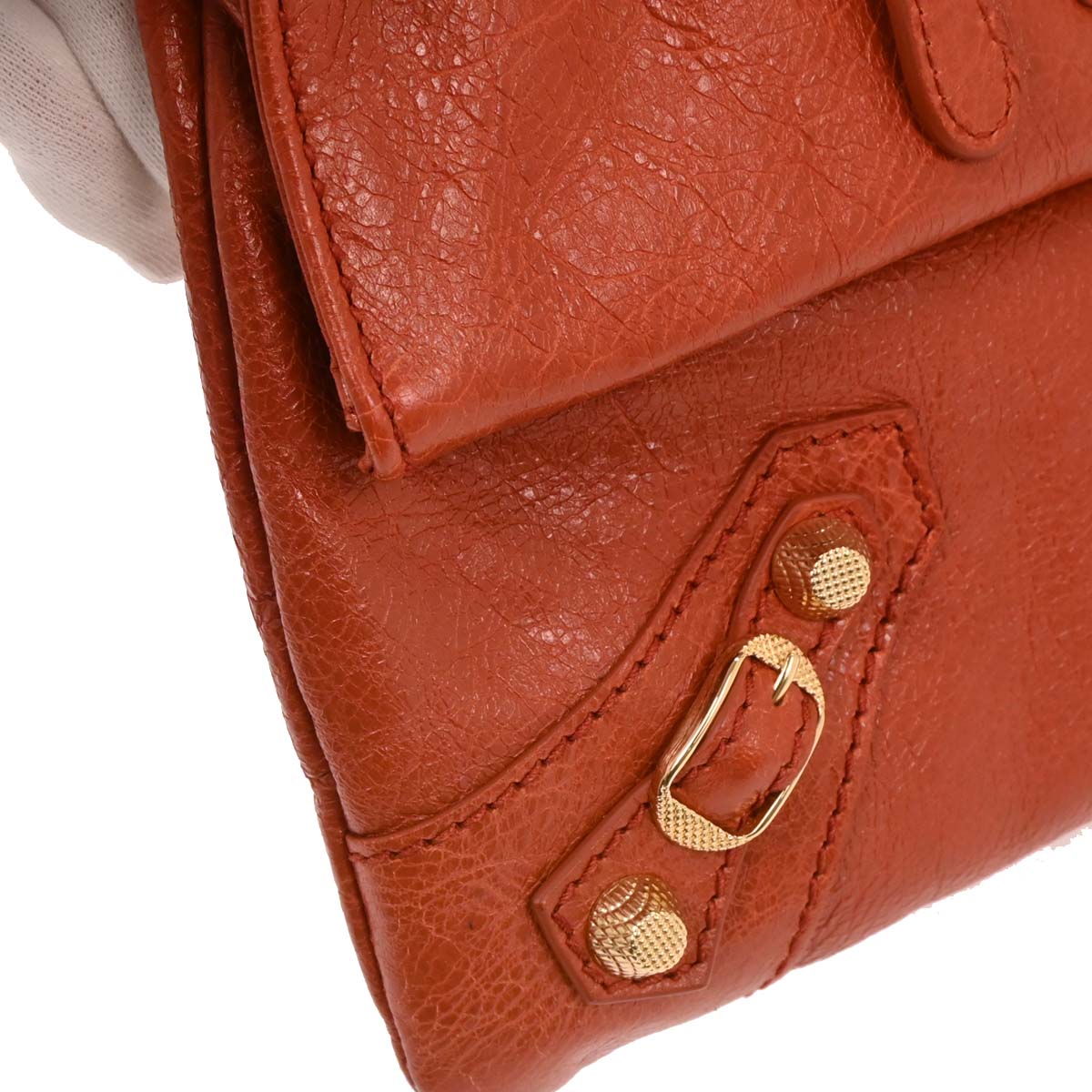 Balenciaga Vermilion Red Envelope Shoulder Bag