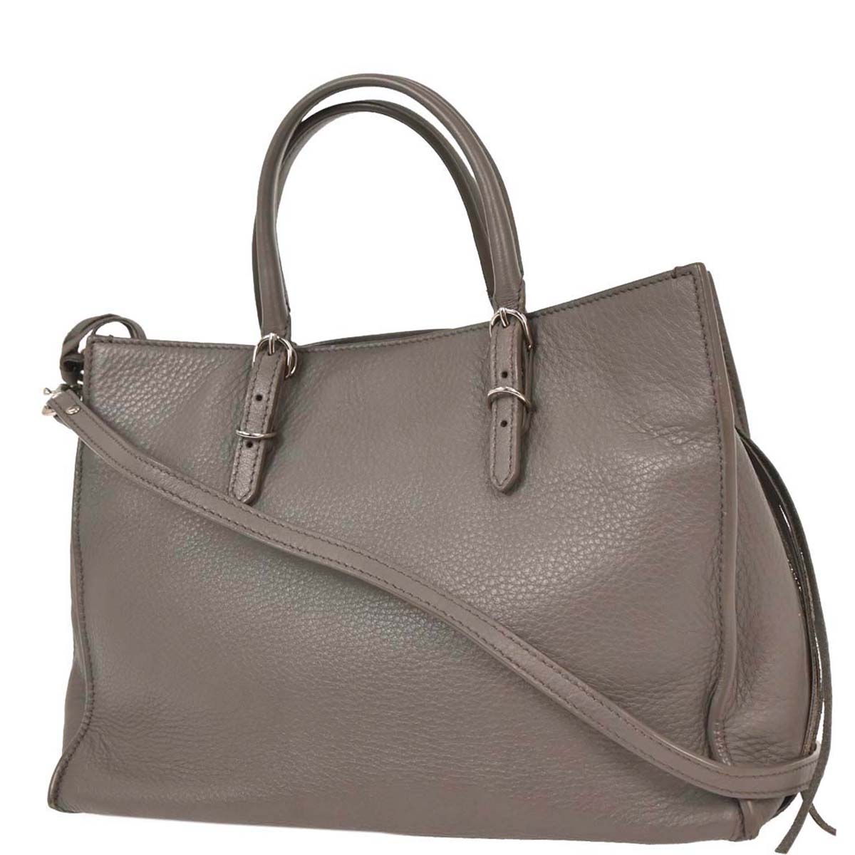 Balenciaga Gray Papier Handbag