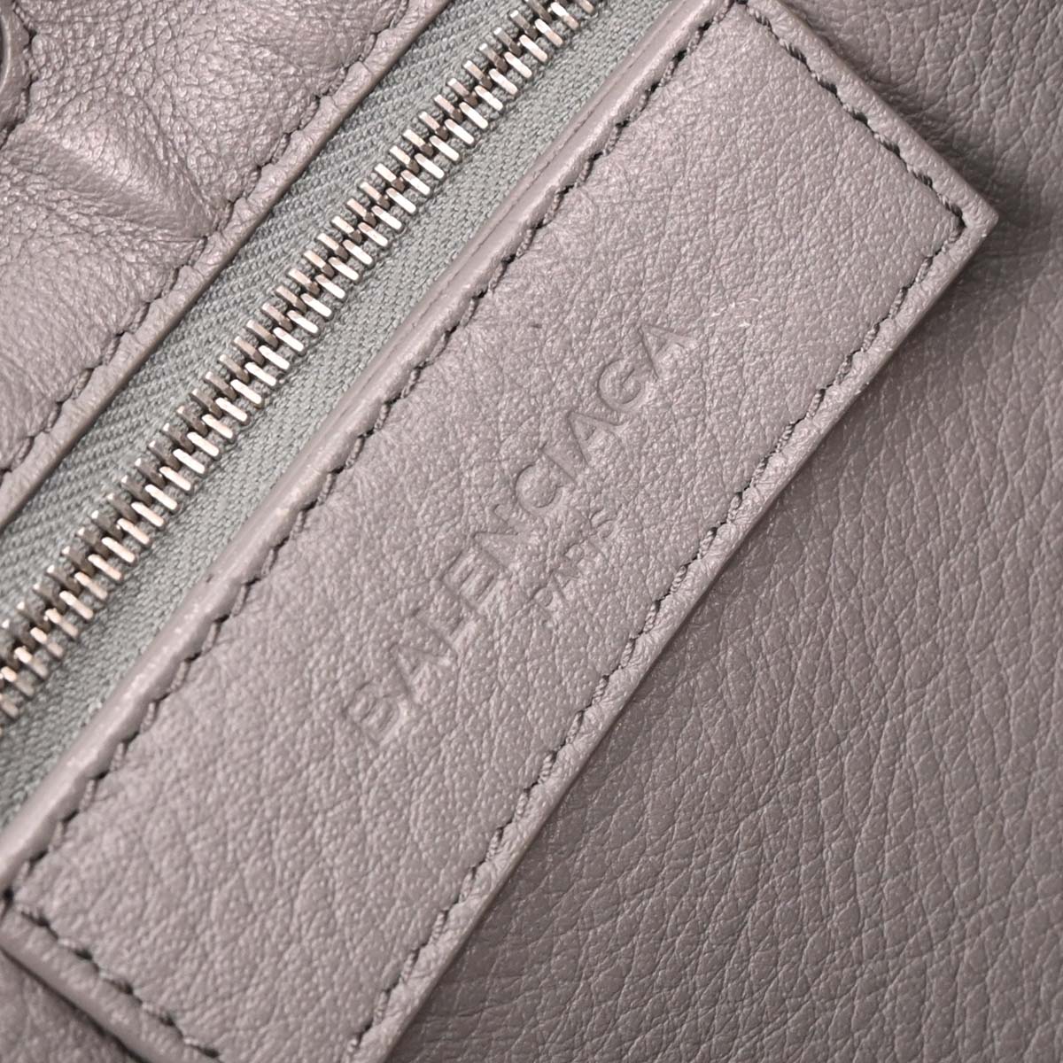 Balenciaga Gray Papier Handbag