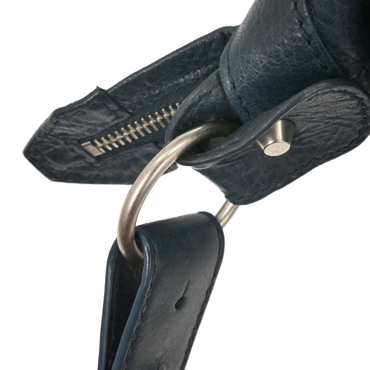 Balenciaga Dark Green Classic Square Handbag