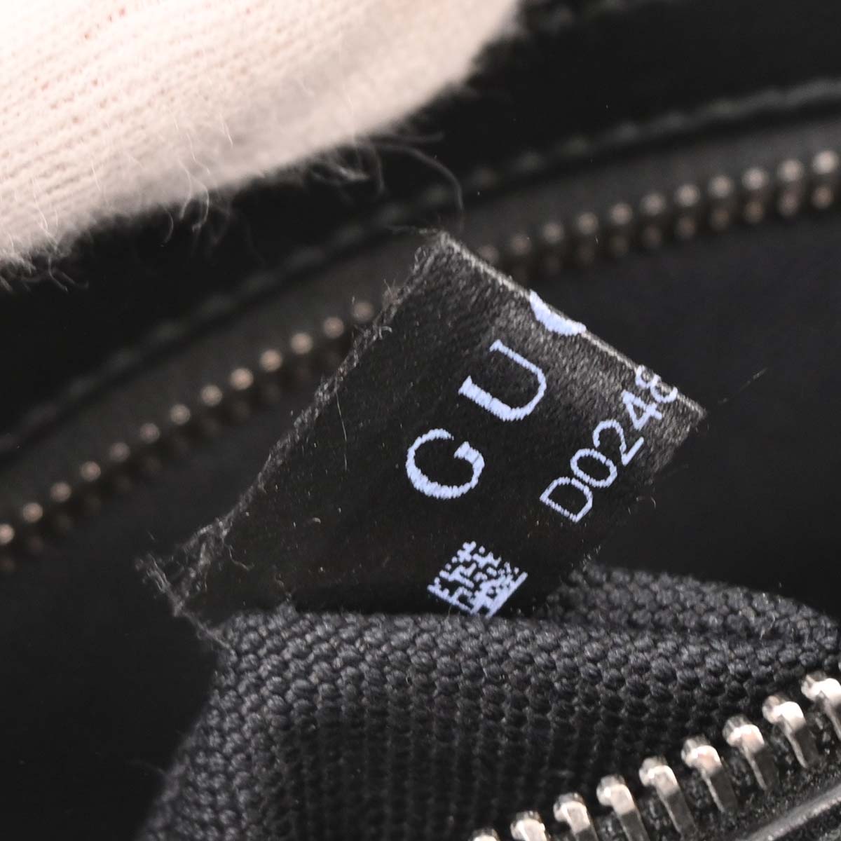 Gucci Black PVC GG Waist Bum Bag