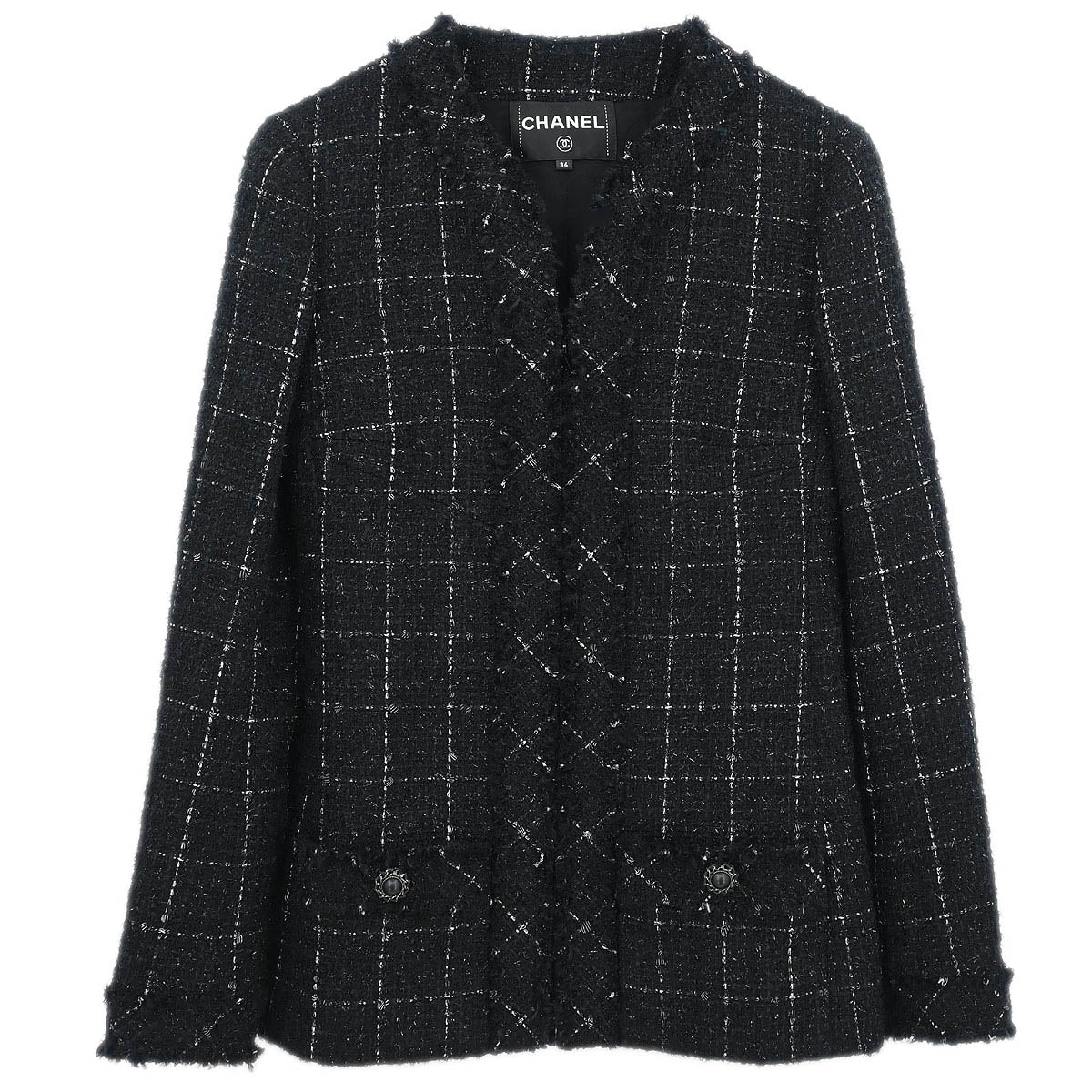 Chanel 2015-2016 Jacket Black #34