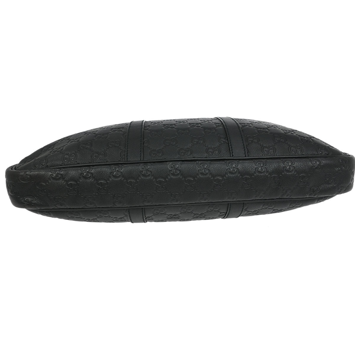 Gucci Black Guccissima GG Imprime Briefcase Handbag