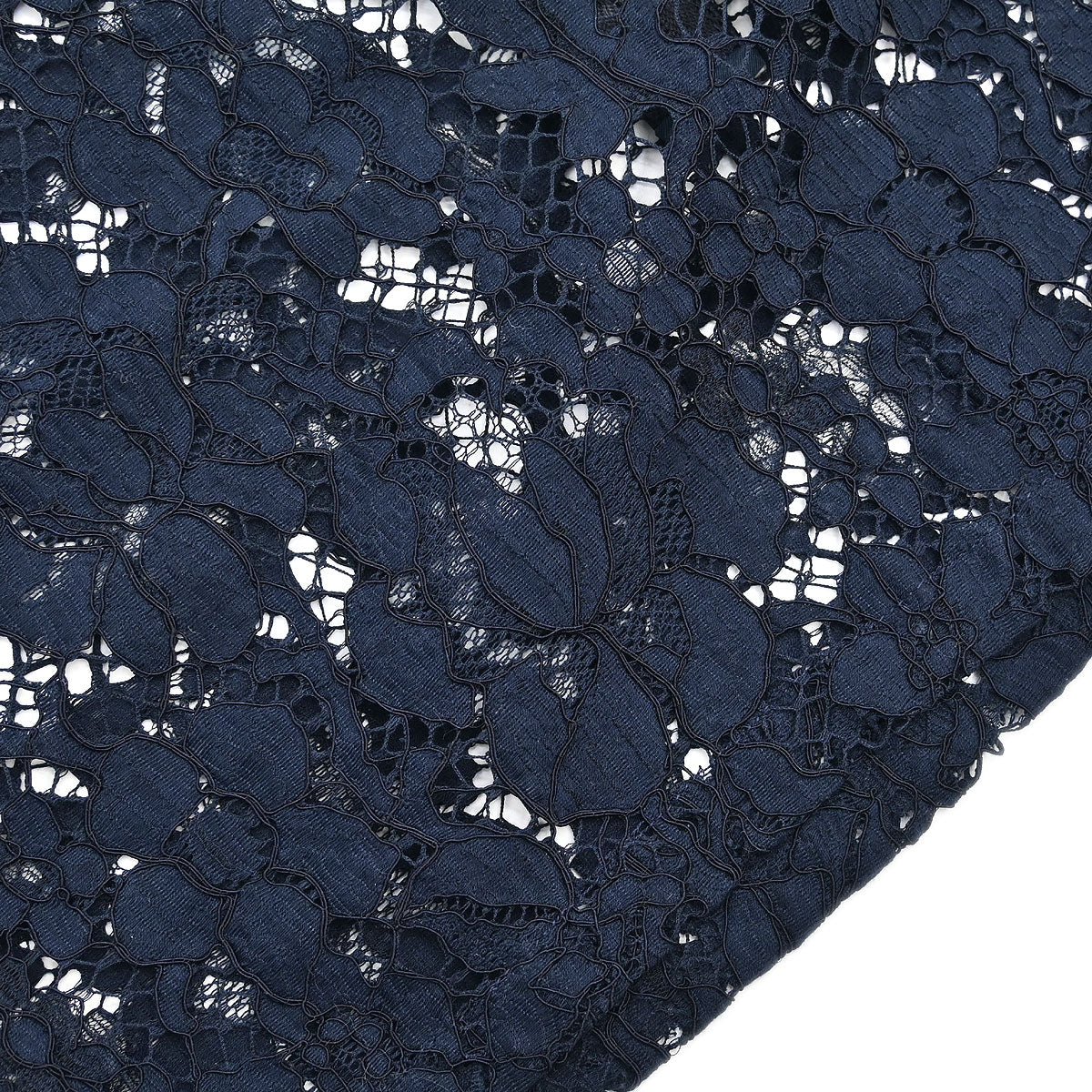 Prada 2015 Short Sleeve Lace Top Navy #42