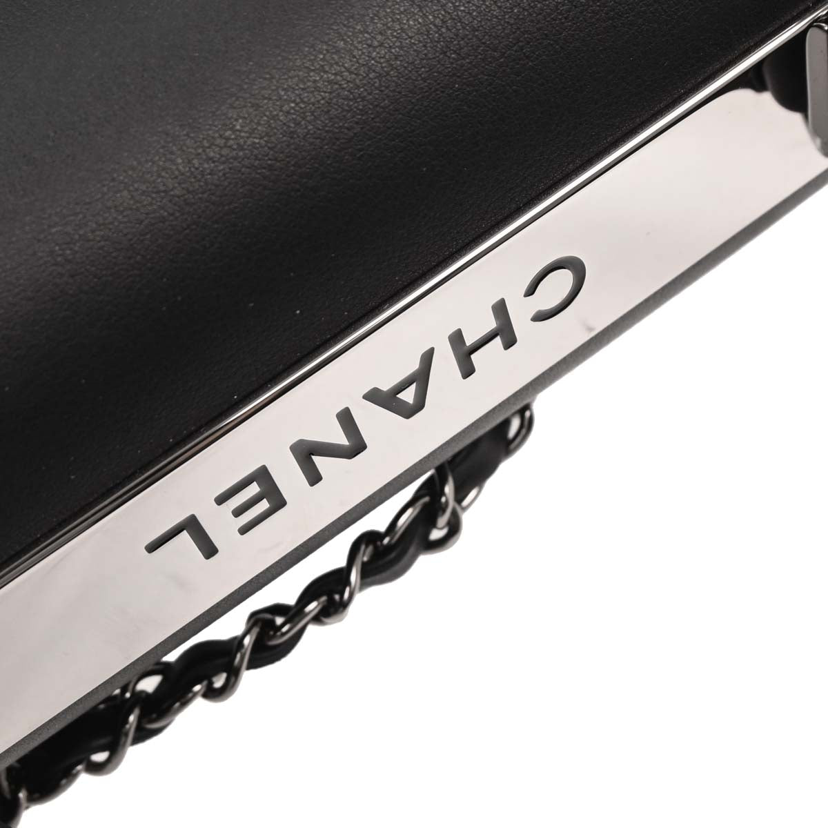 Chanel 2018-2019 Black Calfskin Trendy CC Top Handle 2way Shoulder Handbag