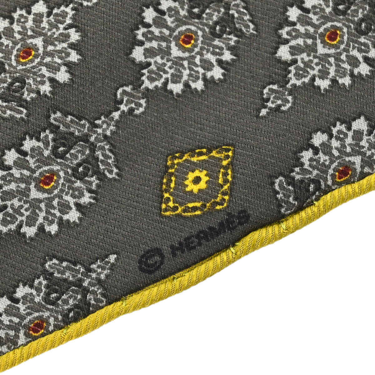 Hermes Scarf Brown Small Good