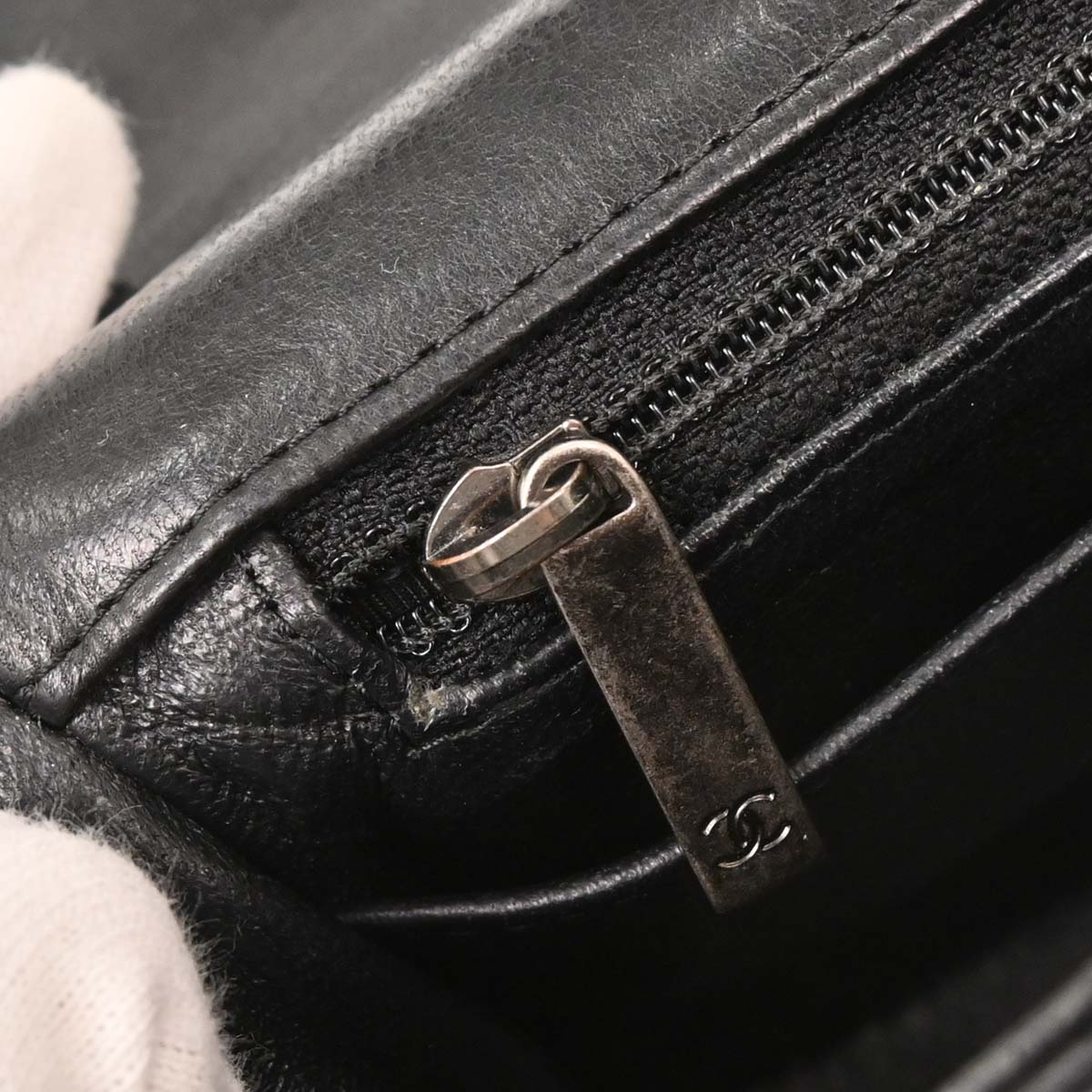 Chanel 2016-2017 Black Lambskin Mini Classic Square Flap Bag 17