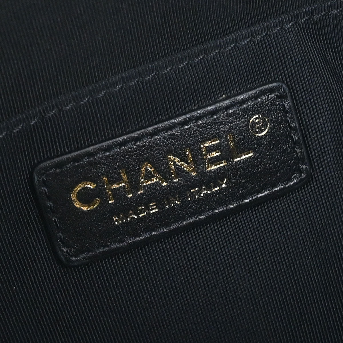 Chanel 2019 Black Lambskin Waist Bum Bag