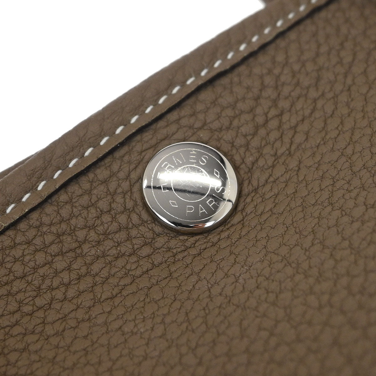 Hermes Etoupe Negonda Garden Party 30 TPM Tote Bag