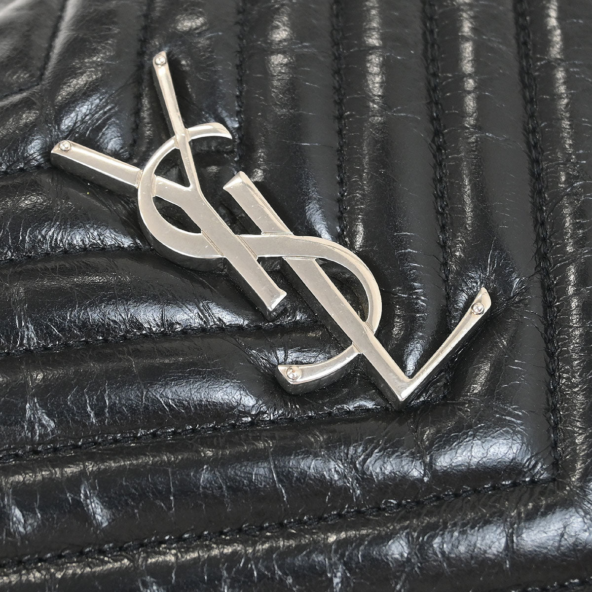 Saint Laurent Black Lou Camera Bag Shoulder Bag