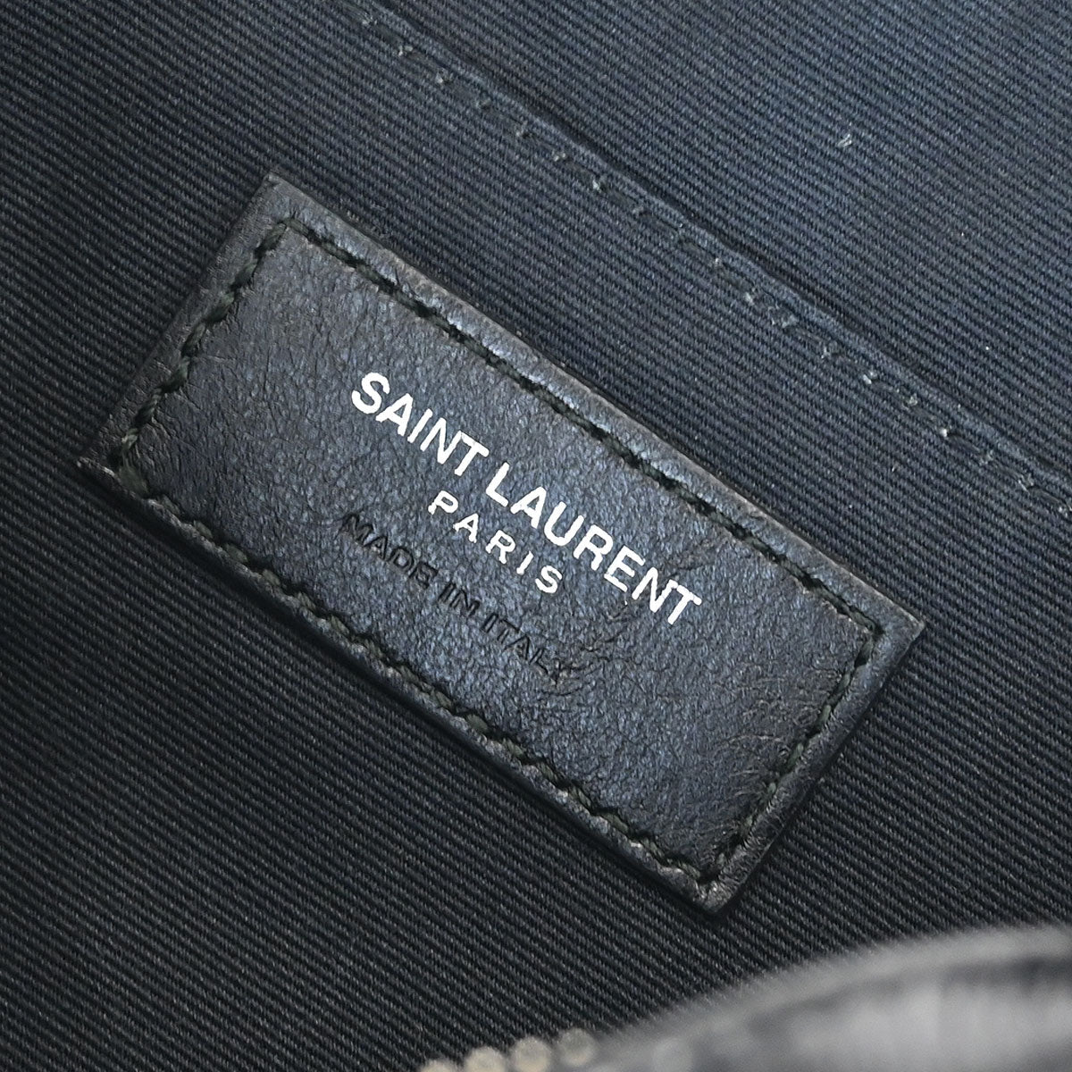 Saint Laurent Black Lou Camera Bag Shoulder Bag