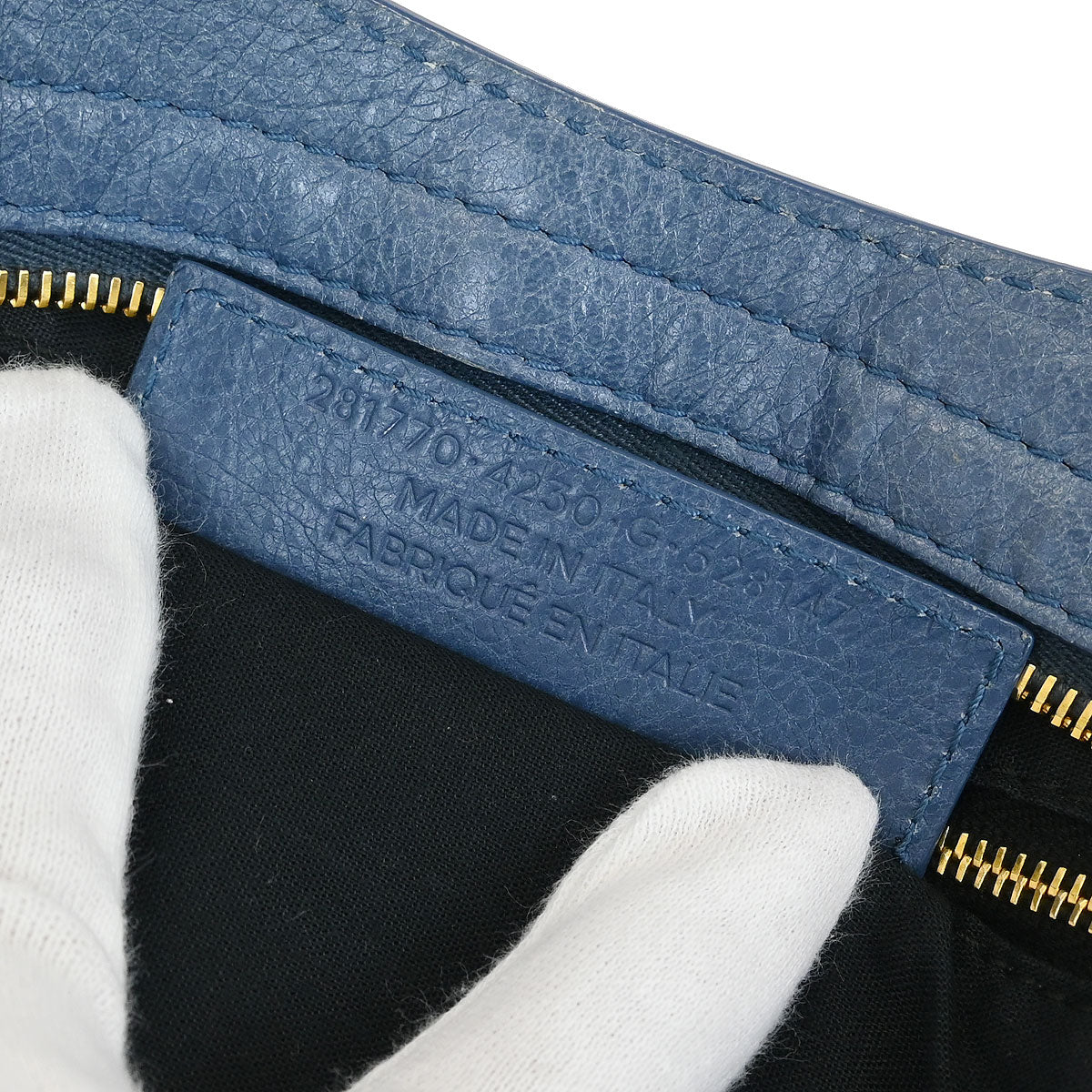 Balenciaga Blue The Giant City 2way Shoulder Handbag