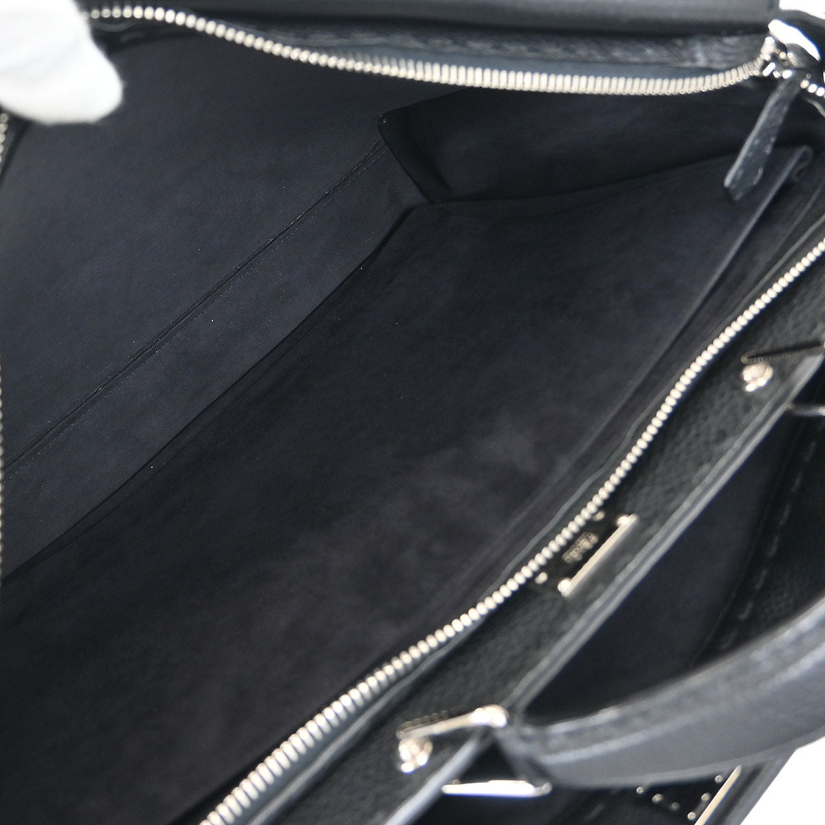 Fendi Black Peekaboo Fit Monster 2way Shoulder Handbag