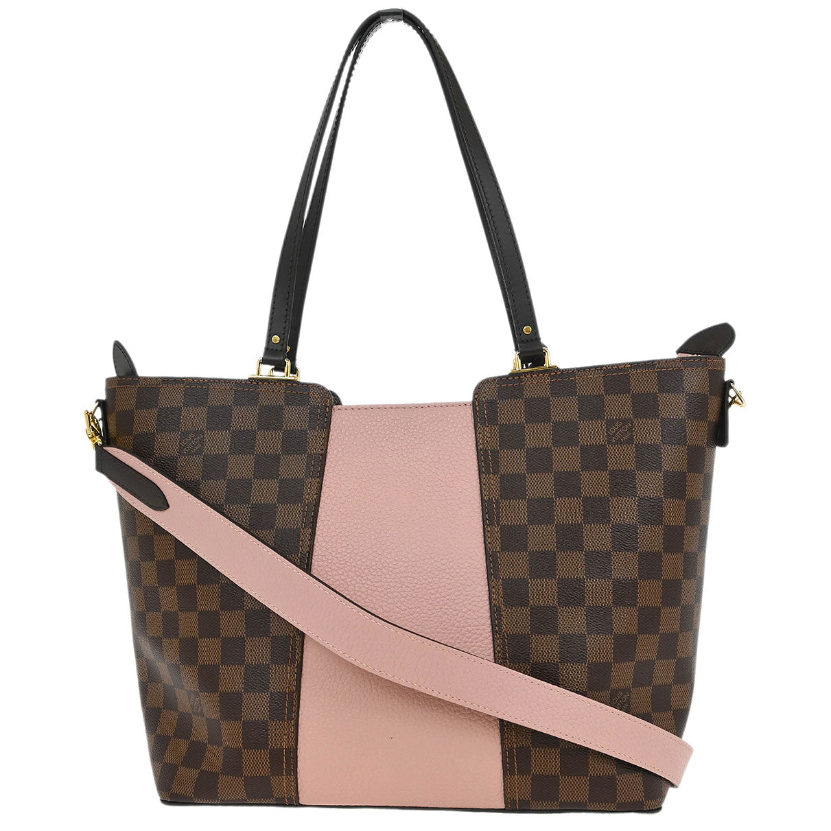 Louis Vuitton Pink Damier Jersey 2way Shoulder Handbag N44041