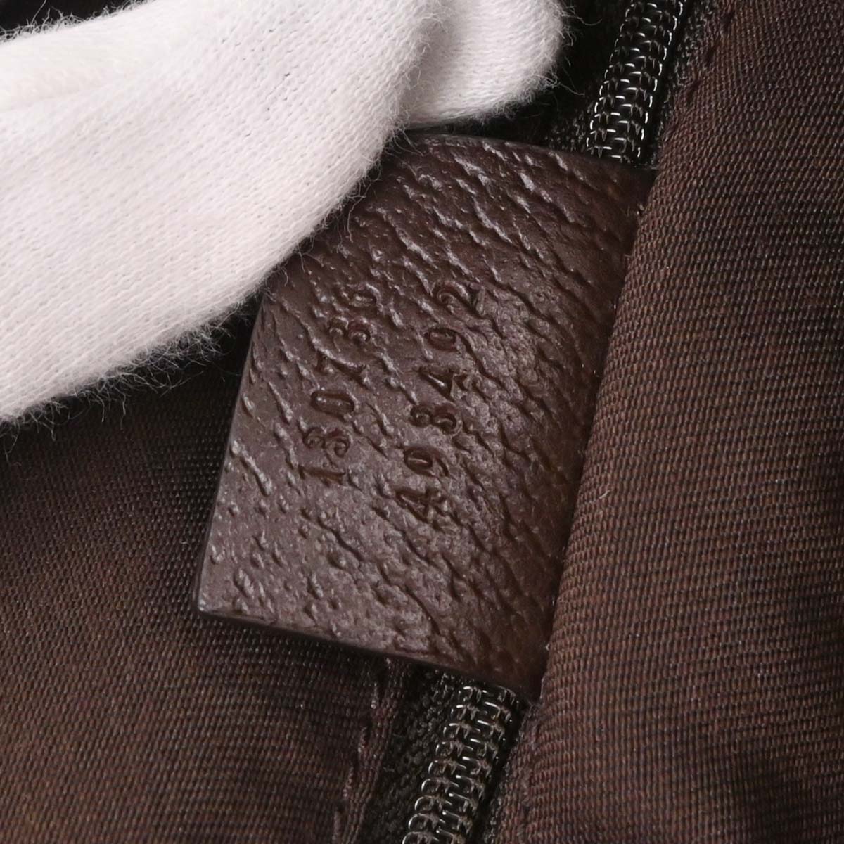 Gucci Beige Canvas GG Hobo Handbag