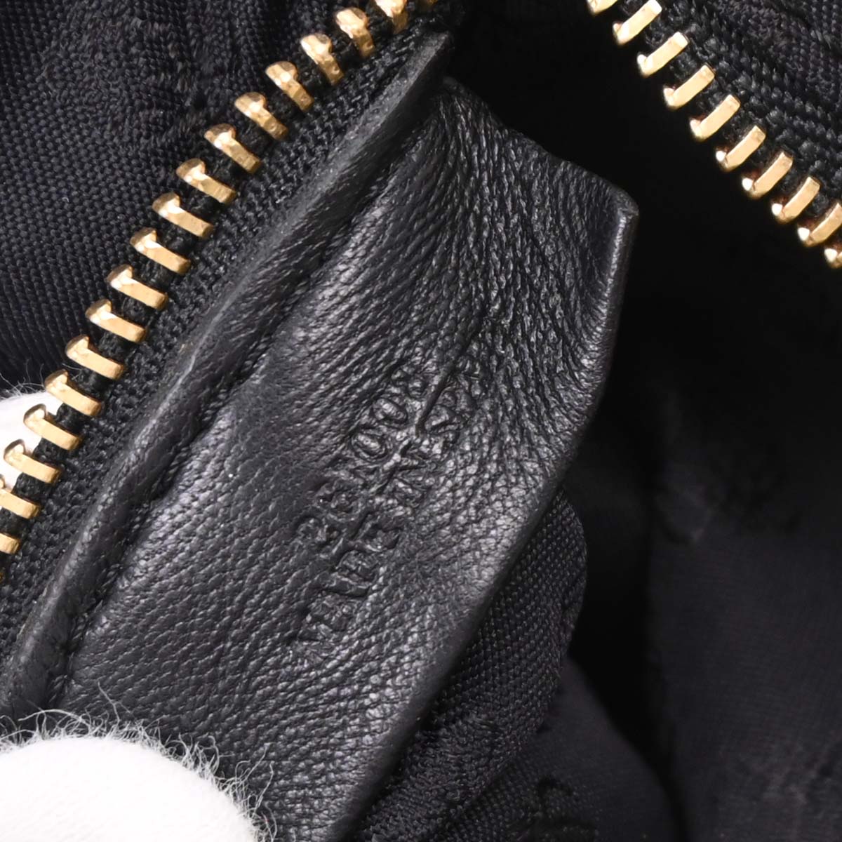 Loewe Gold Lambskin Nappa Aire Tote Handbag