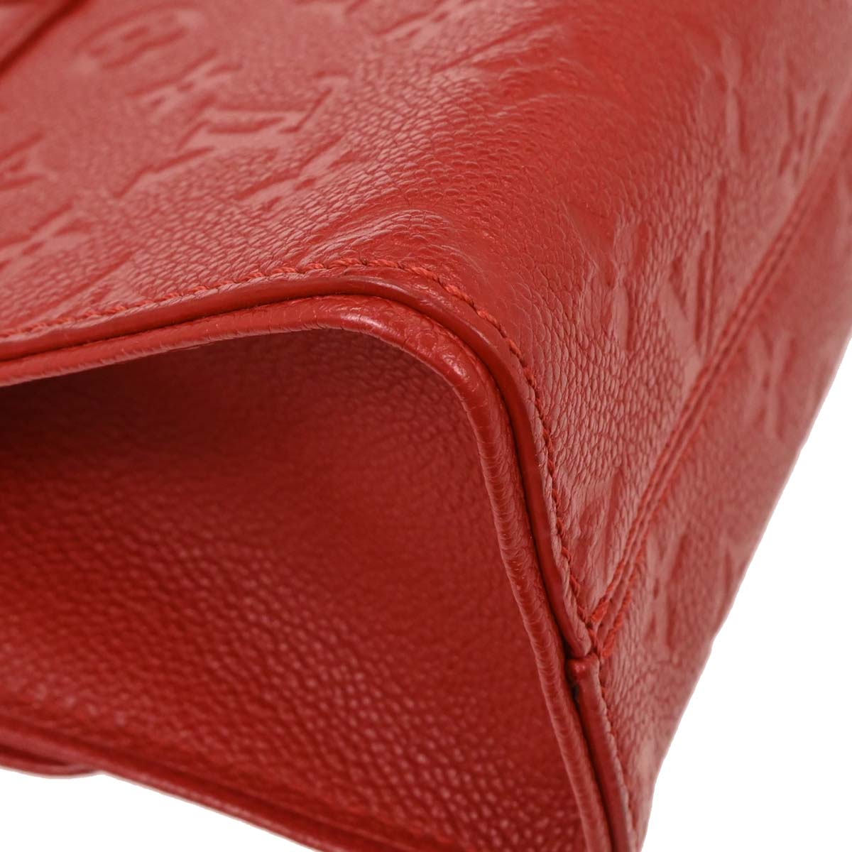 Louis Vuitton Red Monogram Empreinte Saint Sulpice PM M43393