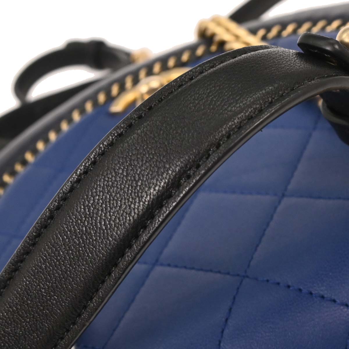 Chanel 2018 Navy Calfskin 2way Handbag Shoulder Bag