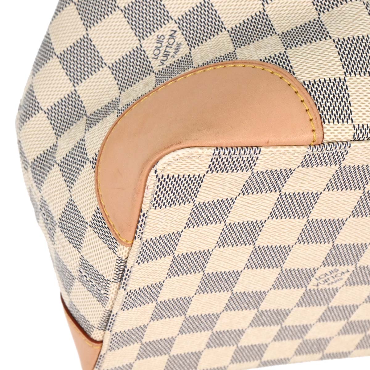 Louis Vuitton Damier Azur Hampstead MM Handbag N51206