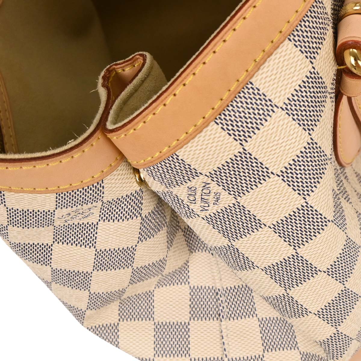 Louis Vuitton Damier Azur Hampstead MM Handbag N51206