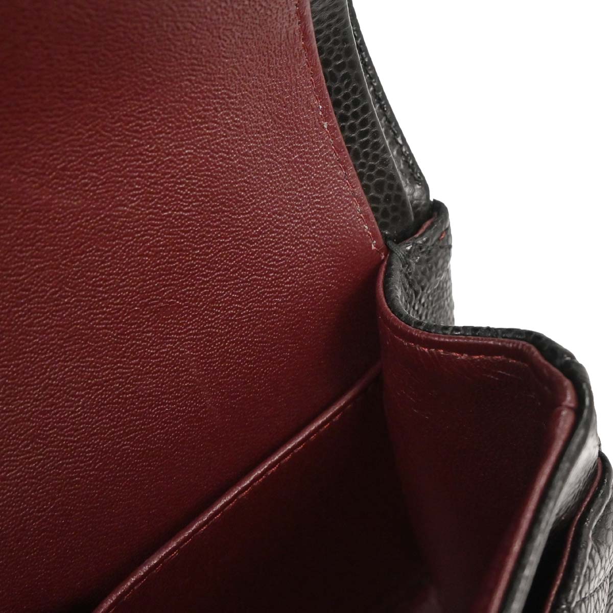 Chanel 2019 Black Caviar Small Classic Double Flap Shoulder Bag