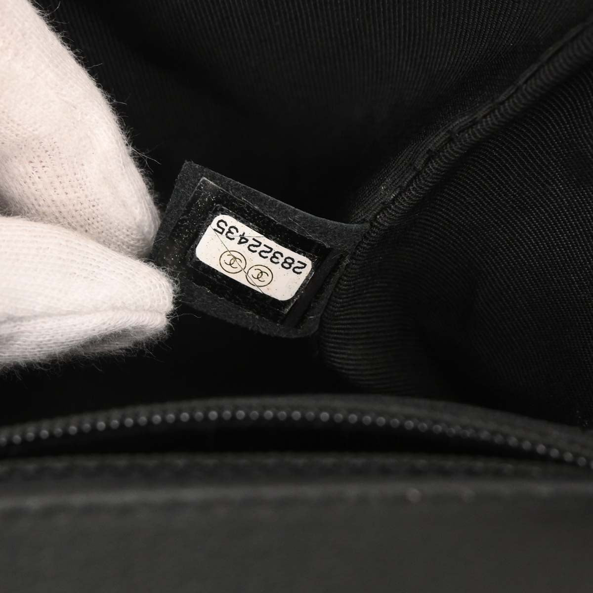 Chanel 2019 Black Lambskin Turnlock Mini Full Flap Chevron Shoulder Bag