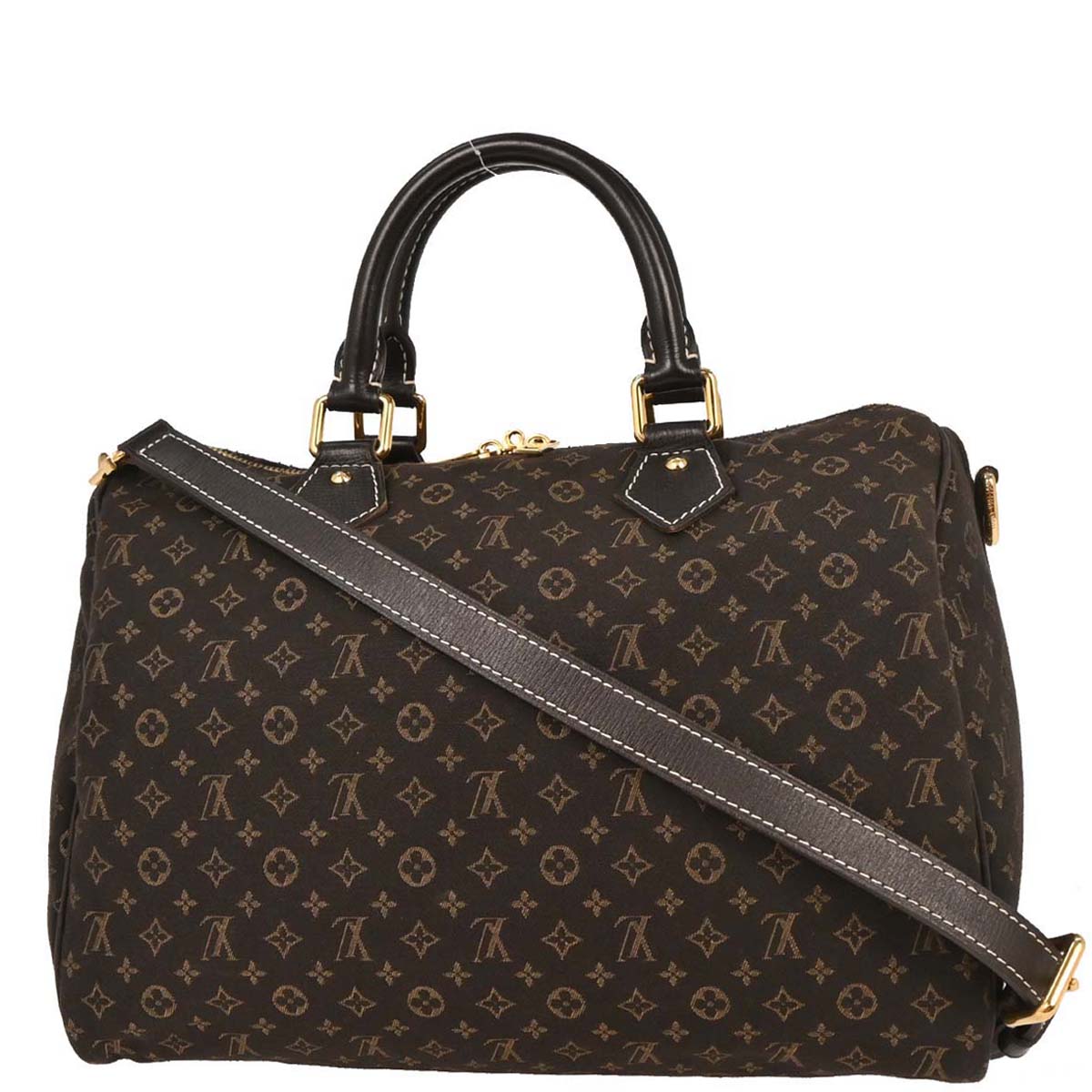 Louis Vuitton Brown Monogram Idylle Speedy Bandouliere 30 M56702