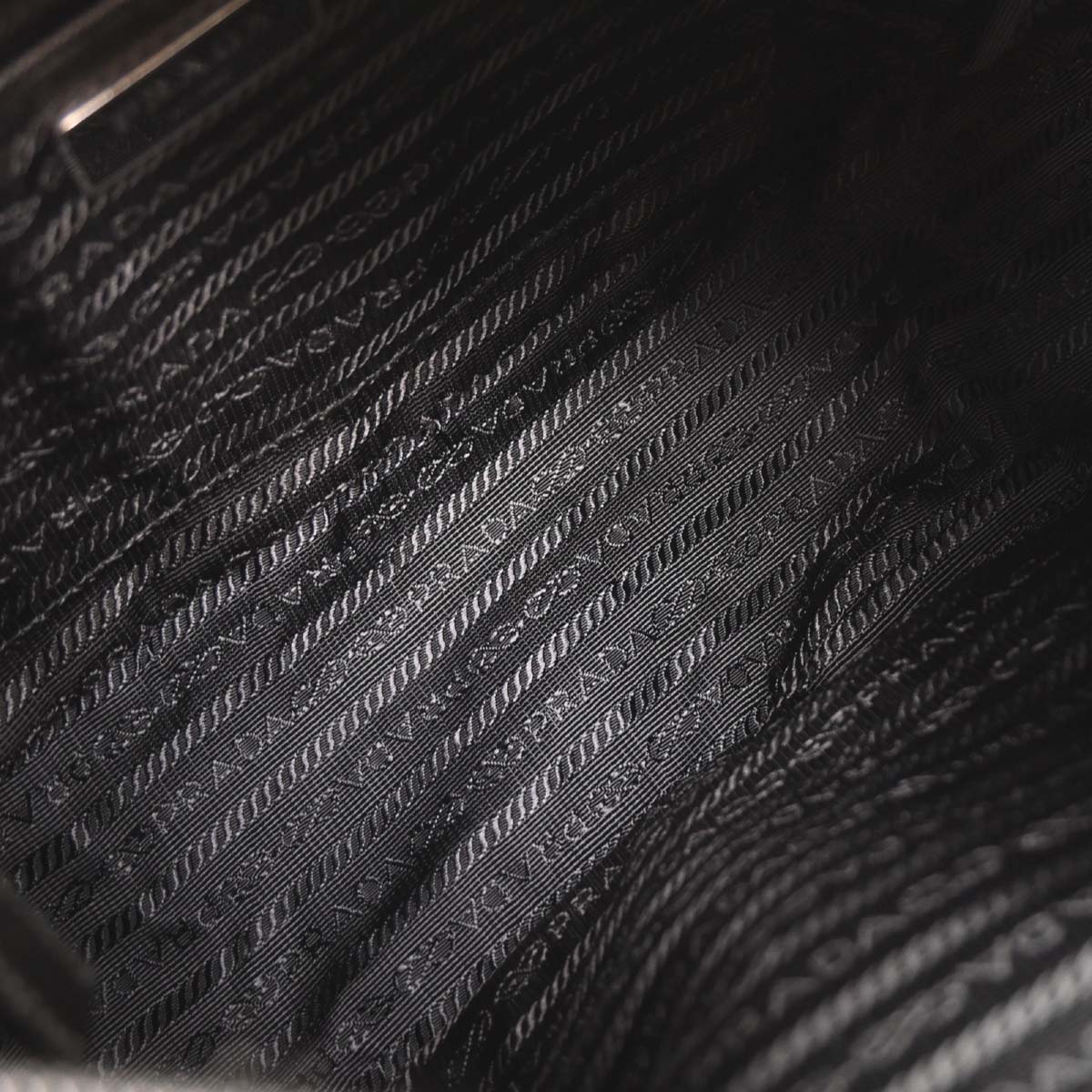 Prada Black Nylon Shoulder Bag