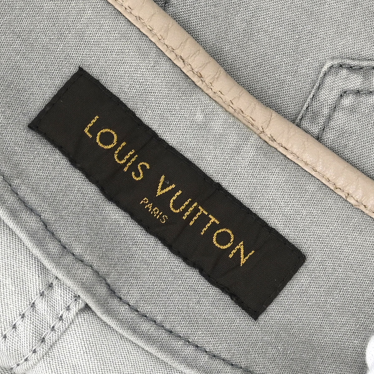 Louis Vuitton Denim Skirt Gray RW111W WSSK01DBC #36