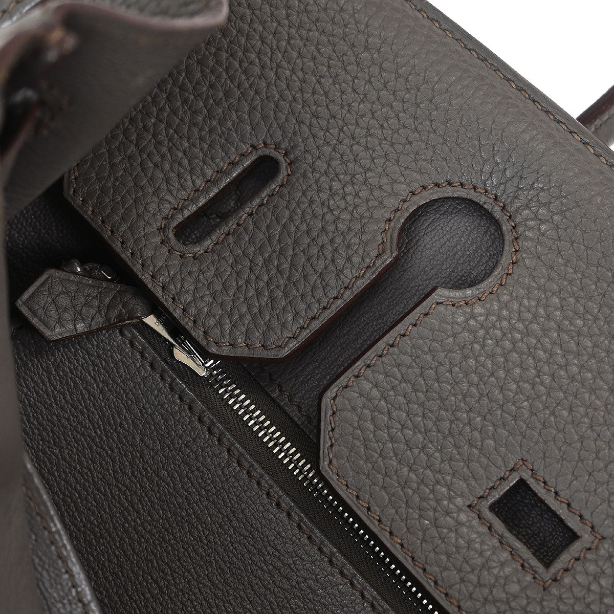 Hermes 2012 Etain Togo Birkin 30 Handbag