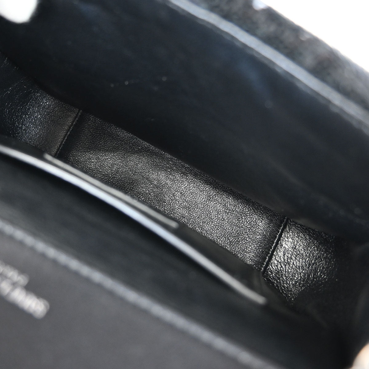 Saint Laurent Black Sequins Sulpice Shoulder Bag