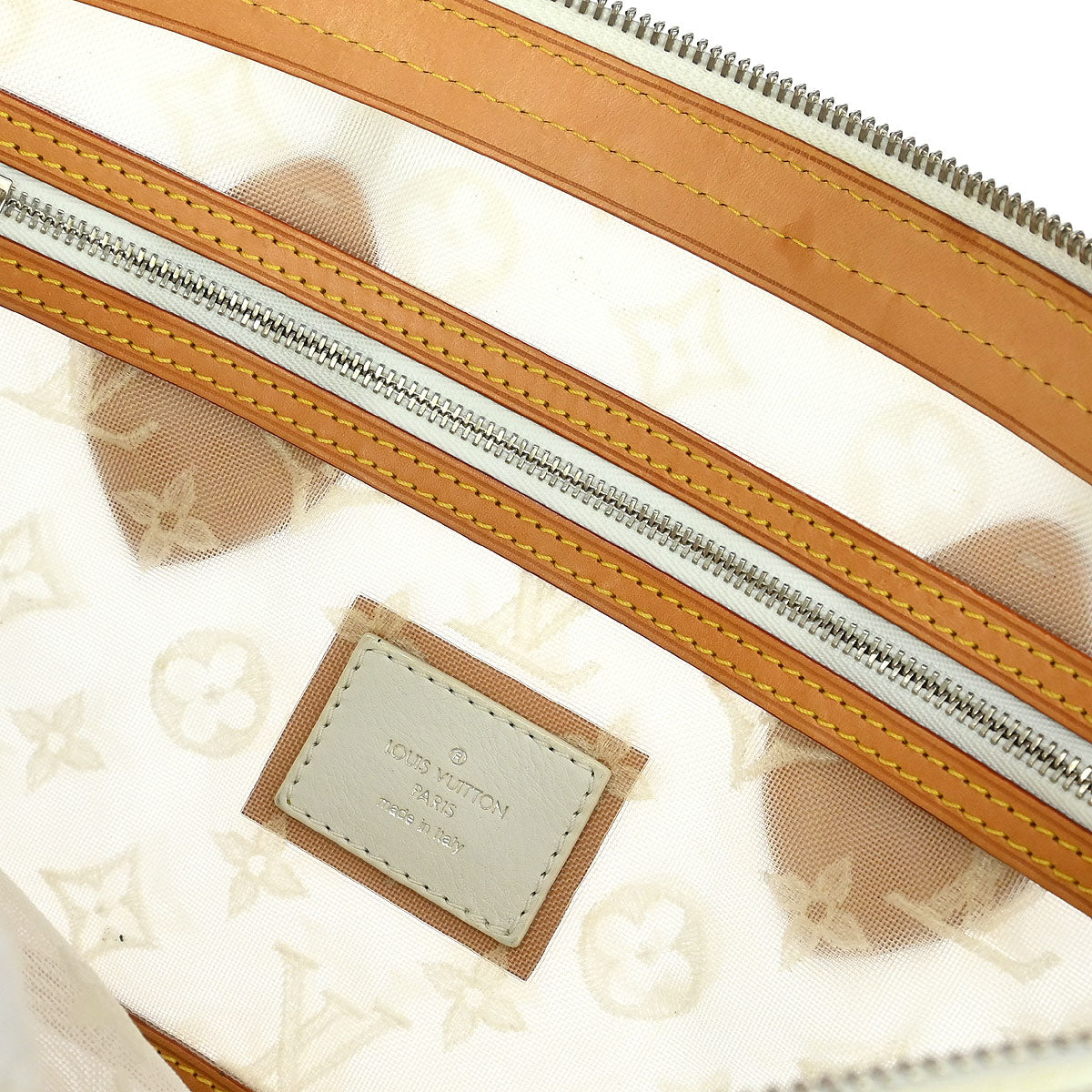 Louis Vuitton Monogram Transparent Lockit East West Tote M40701