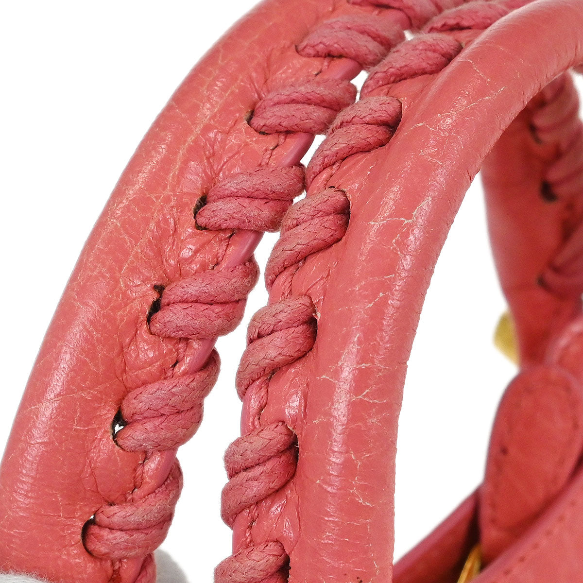 Balenciaga Pink Mini City 2way Shoulder Handbag