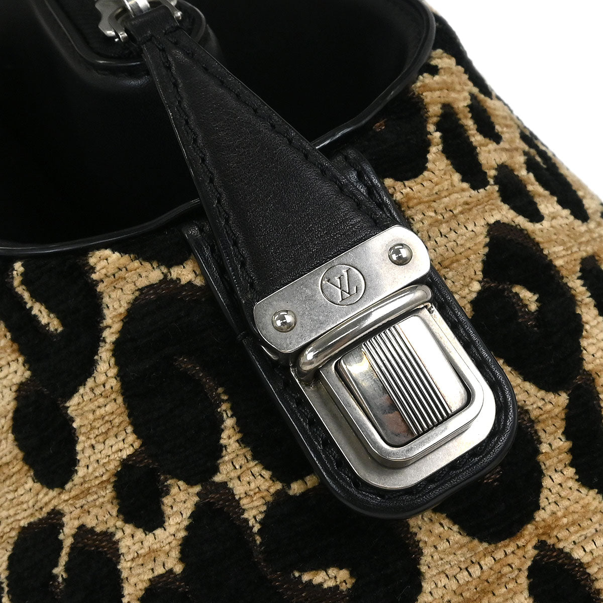 Louis Vuitton 2012 North South Leopard Handbag M94258