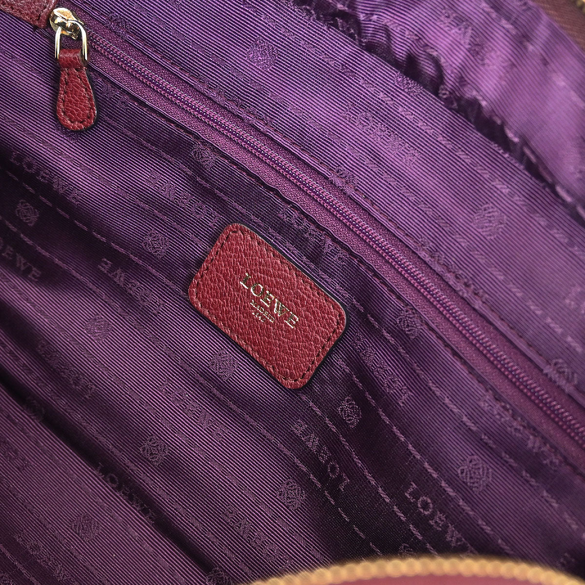 Loewe Bordeaux Amazona 28 Handbag